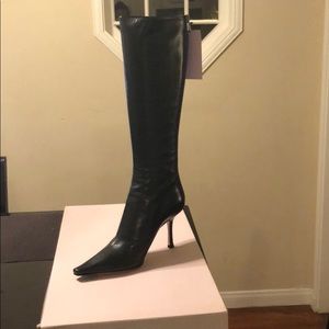 Jimmy Choo Leather Peony Boots